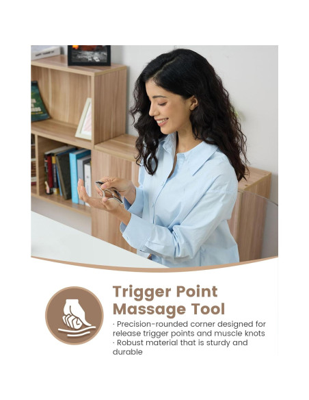 Gua Sha de Acero Inoxidable Lifechill para Masaje y Drenaje Linfático