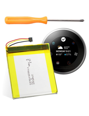Batería TL284443 para Termostato Nest Gen 3 Pro 650mAh