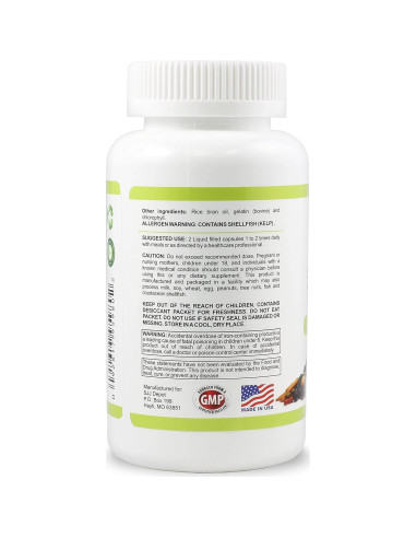 120 Cápsulas Líquidas Multivitaminas SJJ Depot - Antioxidantes