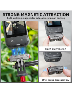 Base de liberación rápida magnética Flymile para Insta360 X5 2