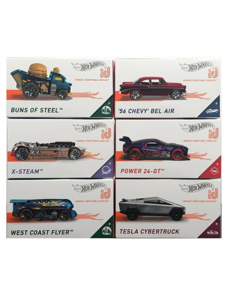 Conjunto de 6 Vehículos Diecast Hot Wheels HDH85-979B