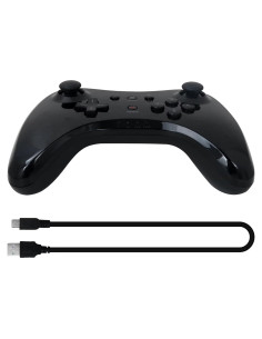 Controlador Inalámbrico para Nintendo Wii U LINGSEE Negro