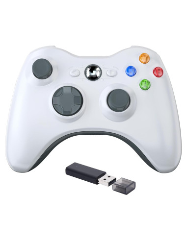 Controlador Inalámbrico KIWITATA para Xbox 360 y PC - Gamepad 2.4GHz