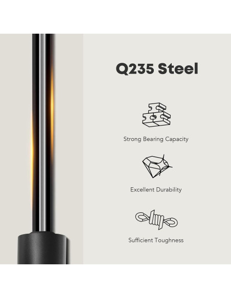 Juego de 2 Soportes de Elevación YHTAUTO para Toyota Celica 2000-2005