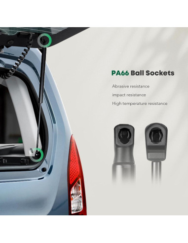 Juego de 2 Soportes de Elevación YHTAUTO para Toyota Celica 2000-2005