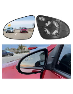 Cristal Espejo Retrovisor Izquierdo Toyota Corolla 2014-2019 Abodvu