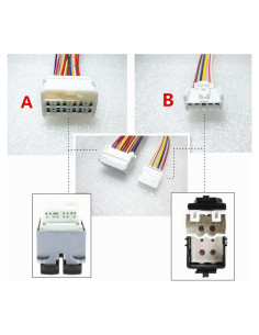 Conector de Arnés Interruptor Ventana Eléctrica Toyota IXGKHC