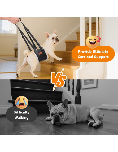 Sling Portátil para Perros Loobani - Soporte de Cadera Pequeño