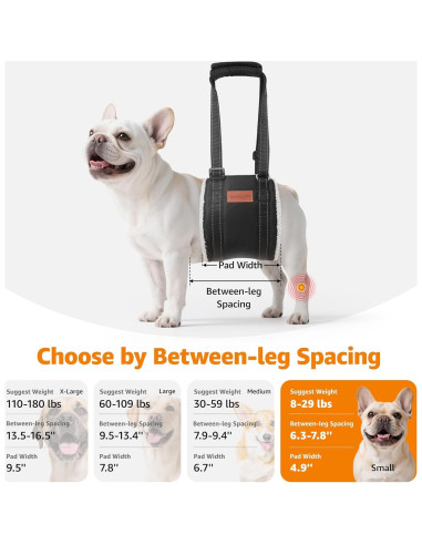 Sling Portátil para Perros Loobani - Soporte de Cadera Pequeño