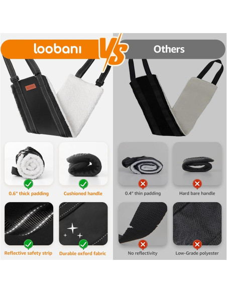 Sling Portátil para Perros Loobani - Soporte de Cadera Pequeño