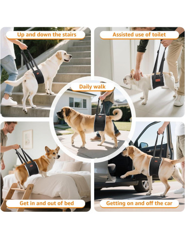 Sling Portátil para Perros Loobani - Soporte de Cadera Pequeño