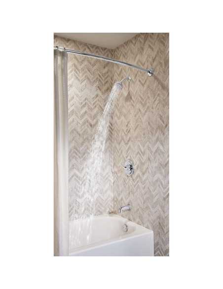 Conjunto de Baño Ducha Moen Idora Cromo Posi-Temp 82115