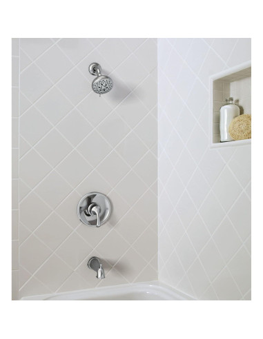 Conjunto de Baño Ducha Moen Idora Cromo Posi-Temp 82115