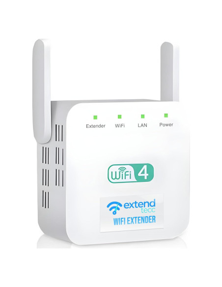 Acelerador WiFi ExtendTecc Speed Wave 300Mbps 2.4GHz 4 Antenas