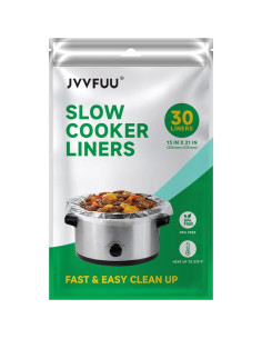 Forros Desechables para Olla de Cocción Lenta JVVFUU 30 Unidades 2