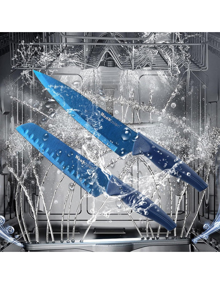 Conjunto de cuchillos de cocina Wanbasion 6 piezas acero inoxidable