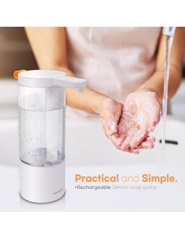 Dispensador de Jabón Líquido Automático DANAWA 385g Recargable