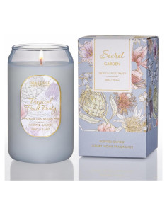 Vela Aromática M&SENSE de Soya 300g - Fiesta de Frutas Tropicales