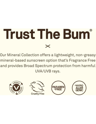 Protector Solar Facial Mineral SPF 30 Sun Bum - 48.2 g