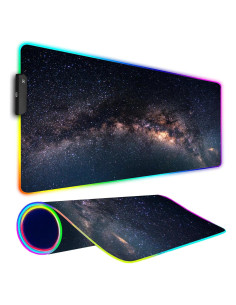 Alfombrilla de Ratón RGB Armanza Galaxia 800 x 300 mm