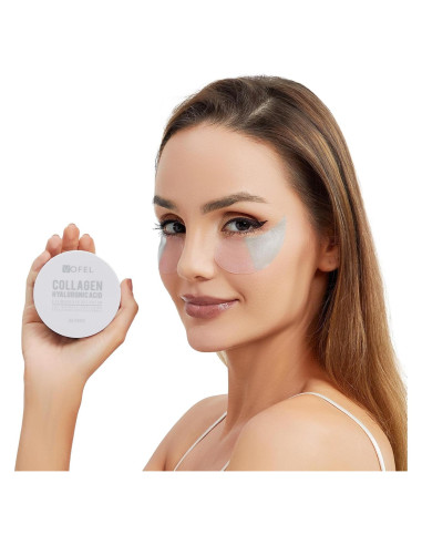 Parche para Ojos VOFEL - Hidratante Gel Colágeno 30 Pares