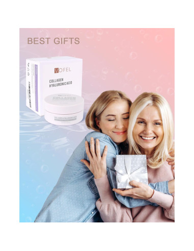 Parche para Ojos VOFEL - Hidratante Gel Colágeno 30 Pares