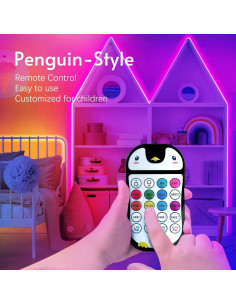 Tira LED de 30.48 metros TJOY con control remoto y APP 2