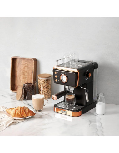 Máquina de Café Espresso HADEN Barista Brew 1.5L Acero Inoxidable