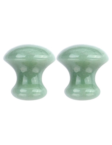 Rodillo de Hielo Uonlytech 2 Pcs Jade Facial Masaje