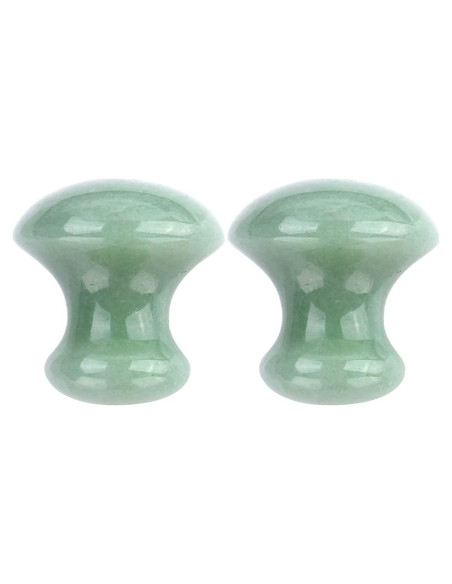 Rodillo de Hielo Uonlytech 2 Pcs Jade Facial Masaje