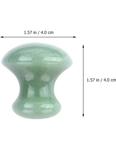 Rodillo de Hielo Uonlytech 2 Pcs Jade Facial Masaje