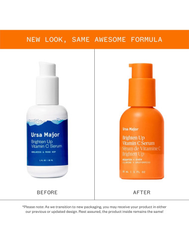 Suero de Vitamina C Natural Ursa Major 28.35 ml Iluminador