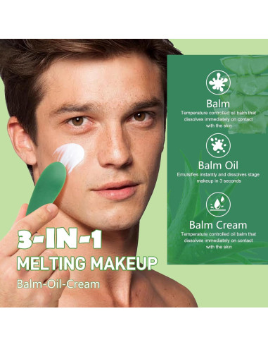 Bálsamo Limpiador Facial Luxsea 75g - Crema Desmaquillante Hidratante