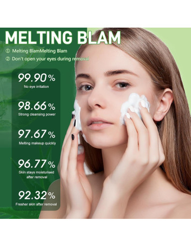 Bálsamo Limpiador Facial Luxsea 75g - Crema Desmaquillante Hidratante