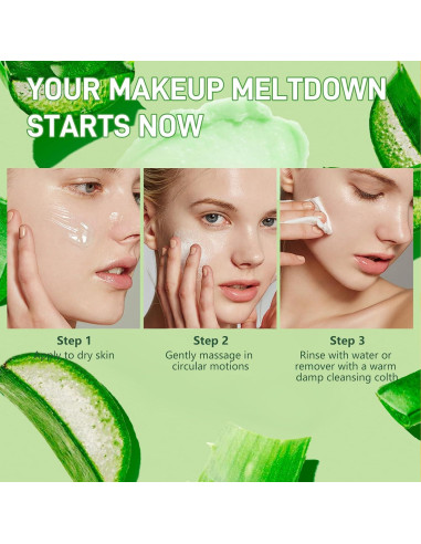 Bálsamo Limpiador Facial Luxsea 75g - Crema Desmaquillante Hidratante