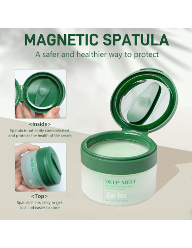 Bálsamo Limpiador Facial Luxsea 75g - Crema Desmaquillante Hidratante