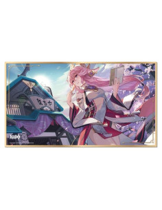 Póster Bordeado Genshin Impact Yae Miko 27.9x16.3 cm
