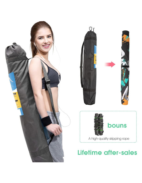 Alfombrilla de Ejercicio Antideslizante Flowort 121.9x91.4cm