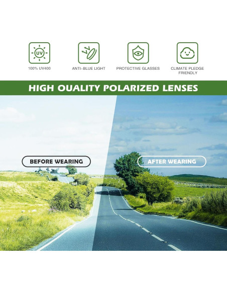 Gafas de sol polarizadas Fanshen 3756 para ciclismo y pesca