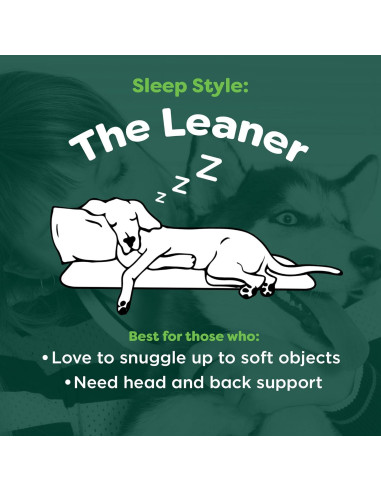 Cama ortopédica para perros Furhaven Jumbo en forma de L - Gris piedra