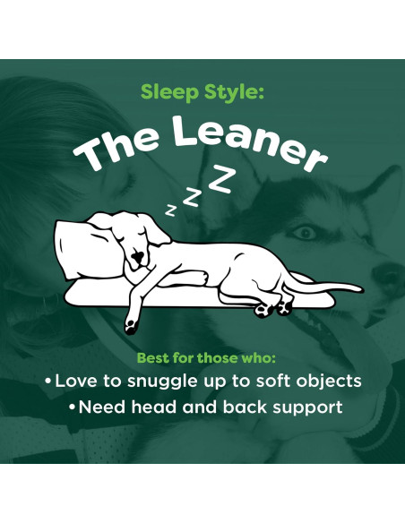 Cama ortopédica para perros Furhaven Jumbo en forma de L - Gris piedra