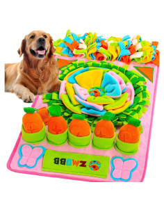 Alfombra Olfativa ZMUBB para Perros 78.74x48.26cm Rosa