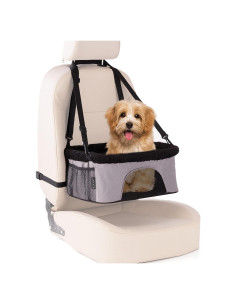 Asiento de coche para perros ROODO Booster01 gris 44.5x33x20.3 cm