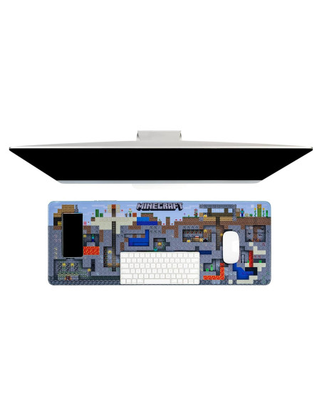 Alfombrilla de Juego Paladone Minecraft 79x30cm Antideslizante