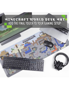 Alfombrilla de Juego Paladone Minecraft 79x30cm Antideslizante 2