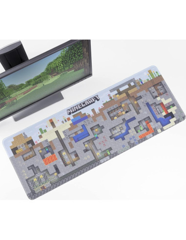 Alfombrilla de Juego Paladone Minecraft 79x30cm Antideslizante
