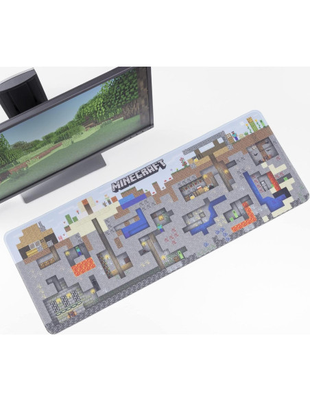 Alfombrilla de Juego Paladone Minecraft 79x30cm Antideslizante