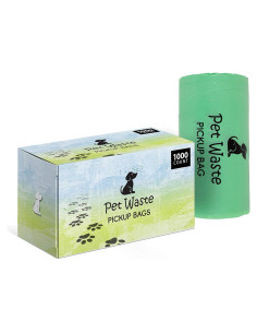 Bolsas de Basura para Excremento de Perro PARTY BARGAINS - 1000 Unidades 20.32x33.66 cm