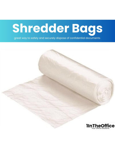Bolsas para Destructora 59.8 Litros 1EnLaOficina - 100 Unidades