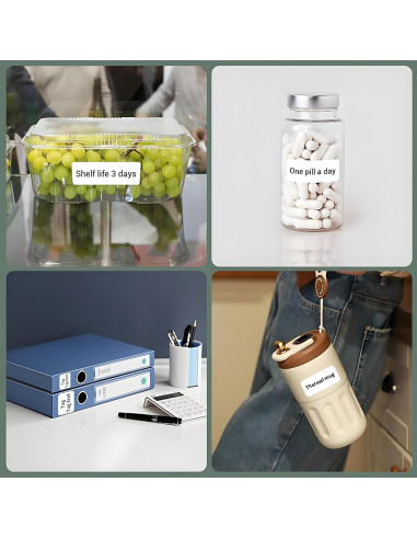 Impresora de Etiquetas Bluetooth Miemieyo Mini Pro 12mm